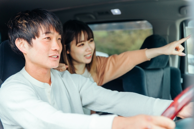 素人女性との楽しいドライブデート